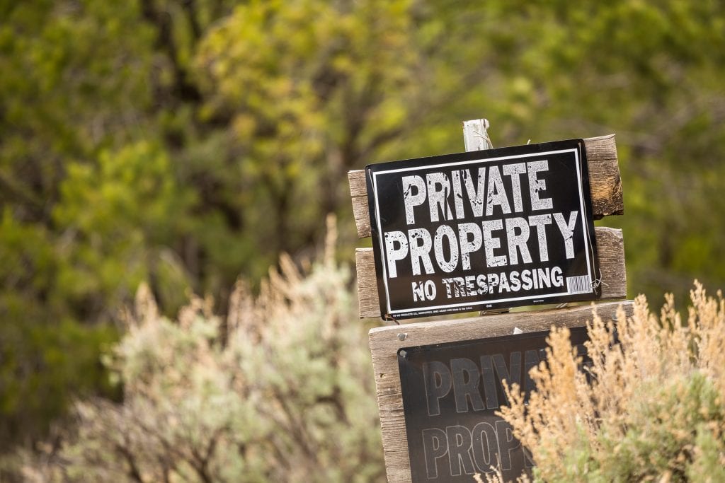 Private property | Respected access is granted access