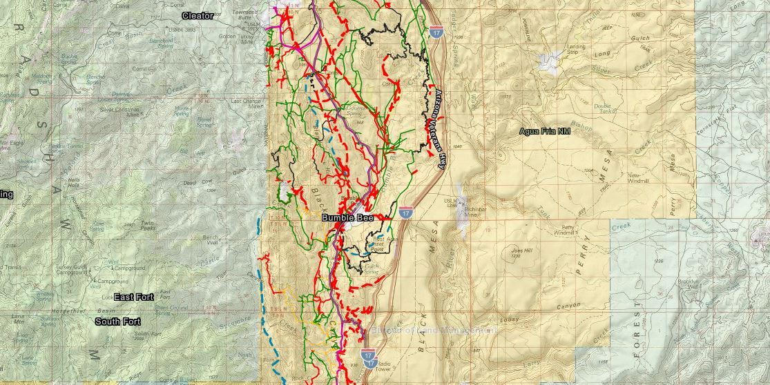 Black Canyon TMP Final Decision | Approx 260 MI of existing roads CLOSED