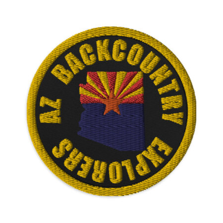 AZ Backcountry Explorers Patch